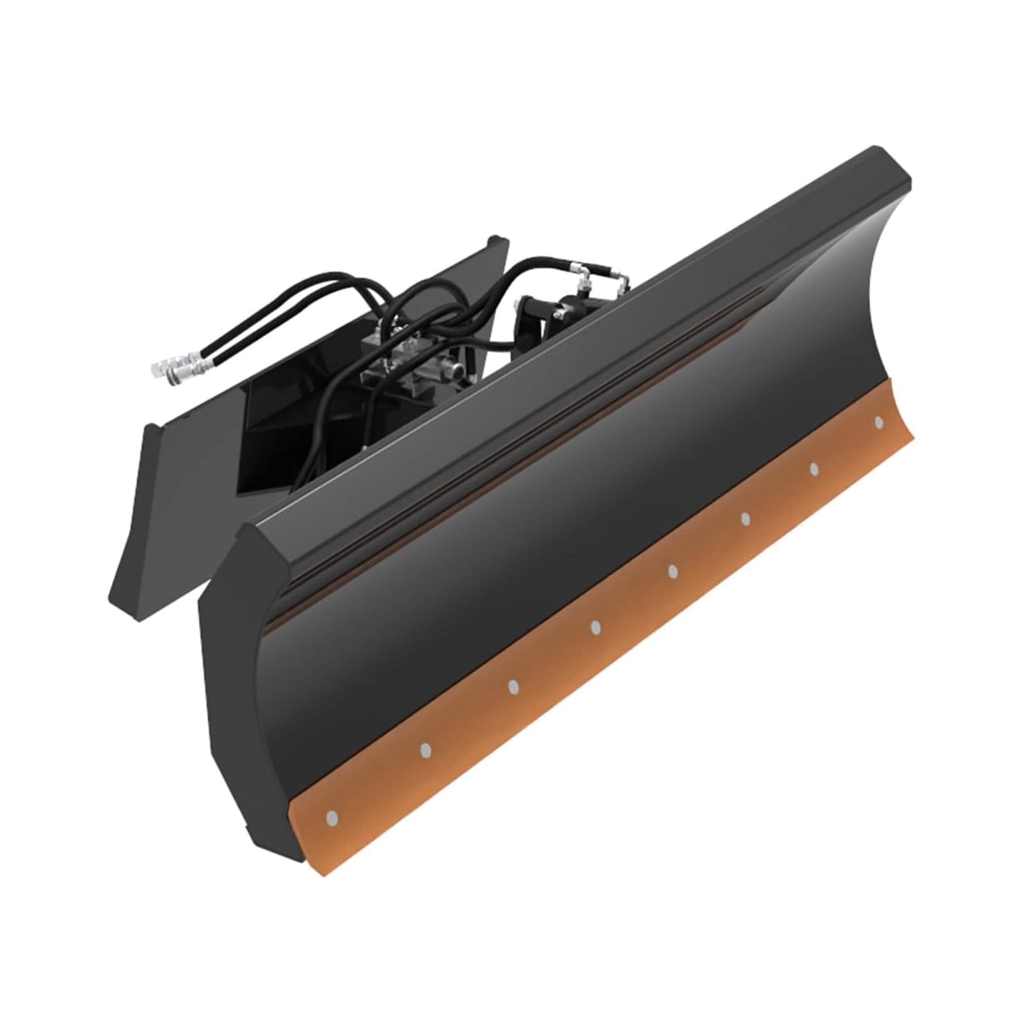 Heavy-Duty 84-Inch 6-Way Skid Steer Dozer Blade Attachment