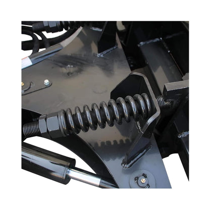 Heavy-Duty 84-Inch Snow Blower Angle Broom Skid Steer Attachment