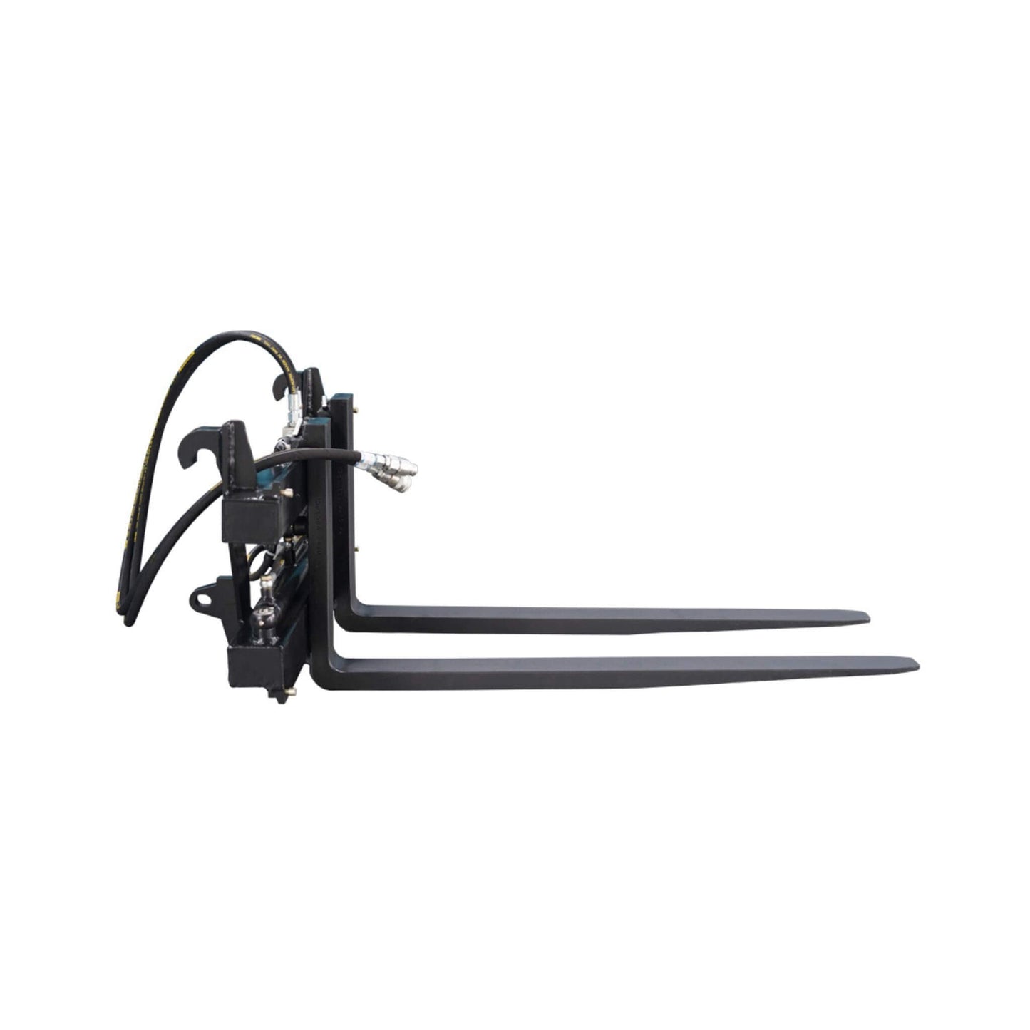 Heavy-Duty Adjustable Hydraulic Pallet Forks Skid Steer Attachment