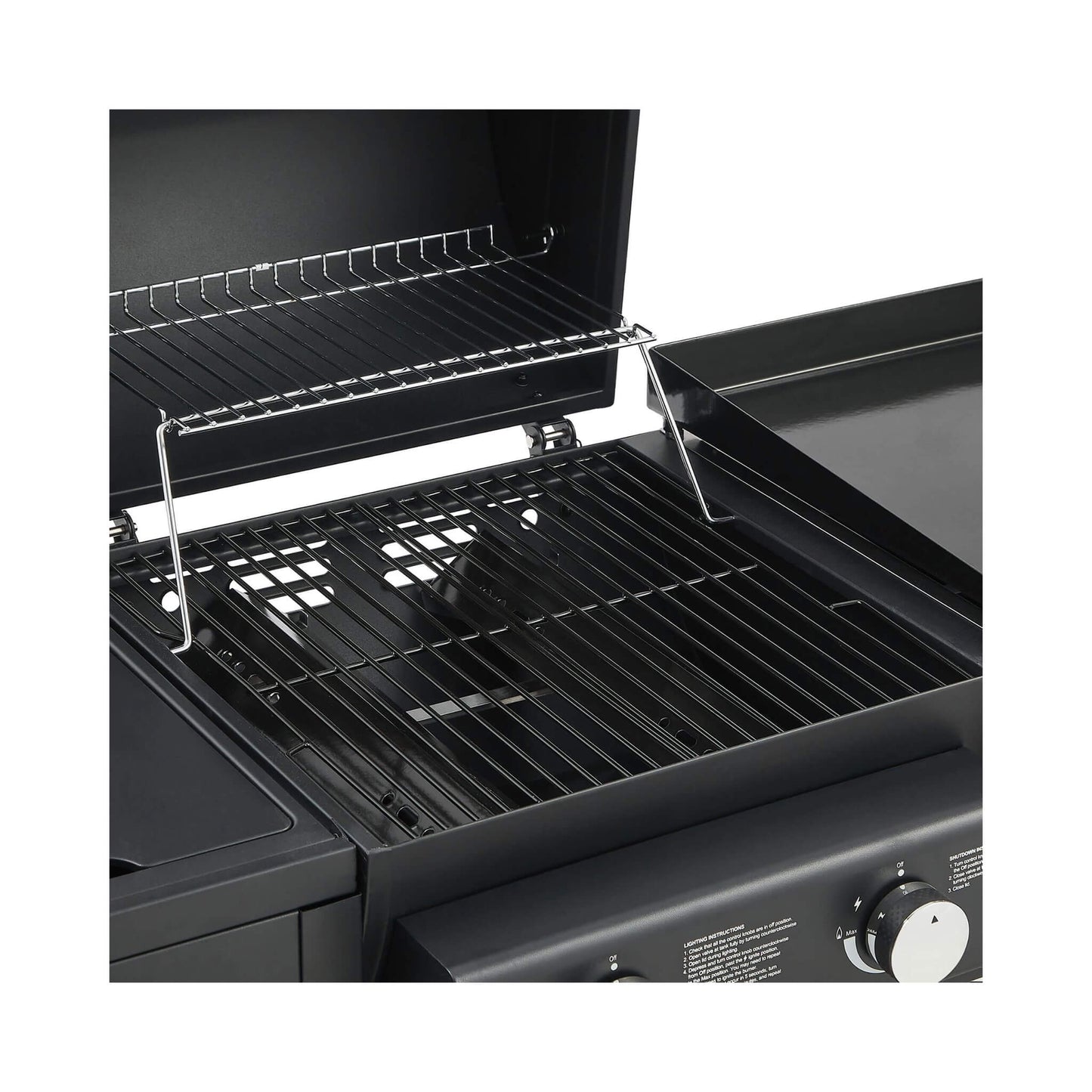 Castelle Flame Heavy-Duty All-In-One Outdoor 5-Burner 56K BTU LP Grill