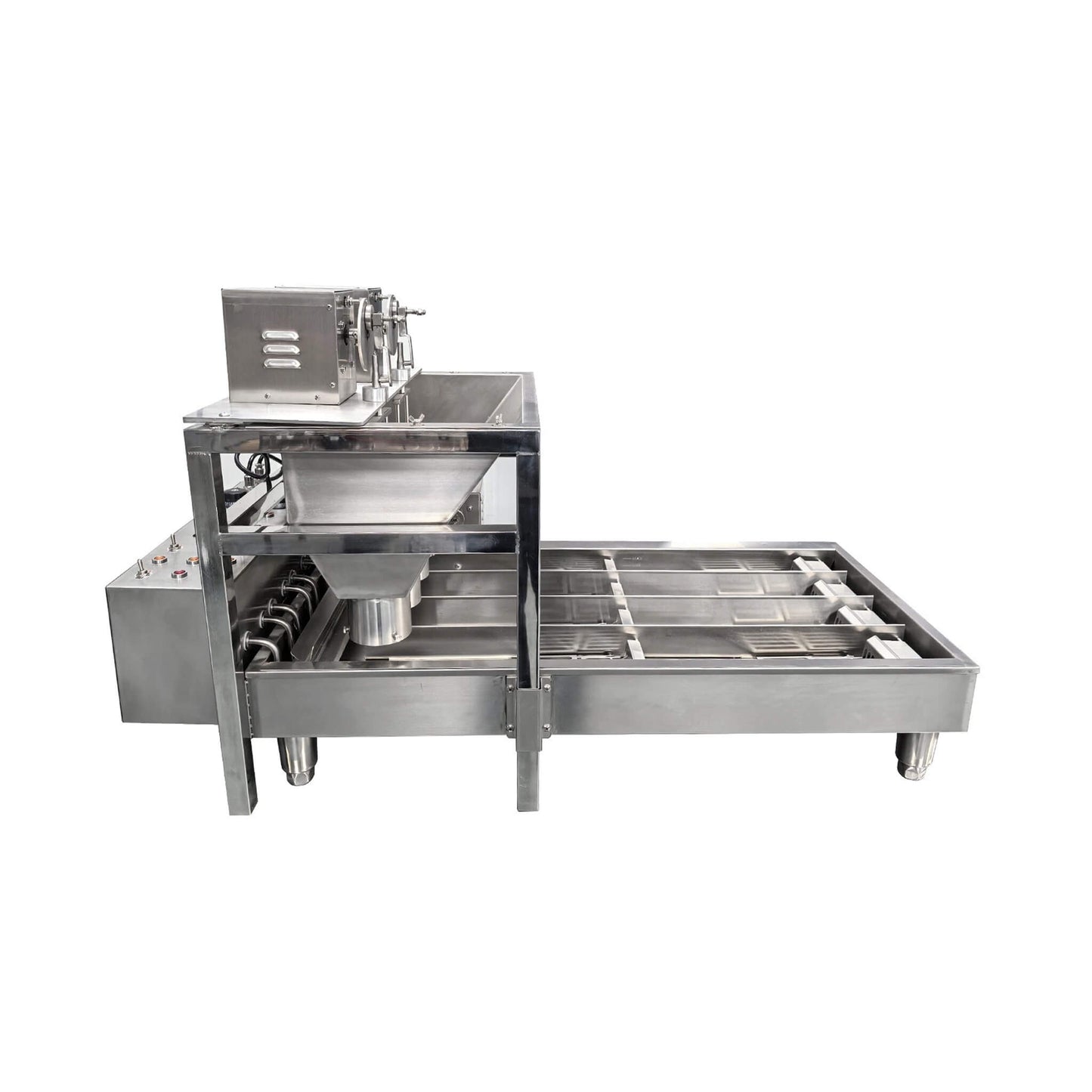 Heavy Duty Automatic Commercial 4-Row Donut Maker Machine