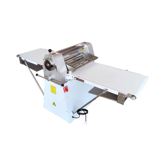Heavy-Duty Commercial 220V Electric Dough Sheeter Machine with Adjustable Thickness