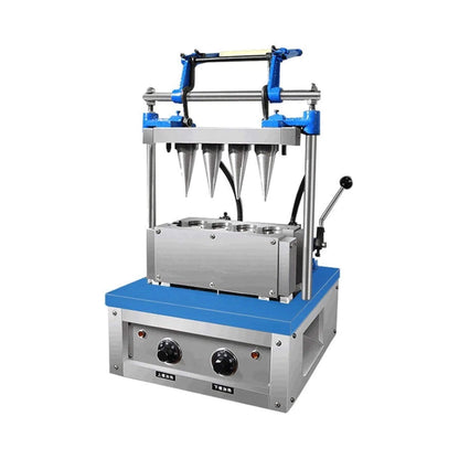 Heavy Duty Commercial 4-Mold Ice Cream Cone Maker Machine