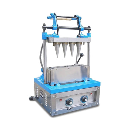 Heavy Duty Commercial 4-Mold Ice Cream Cone Maker Machine
