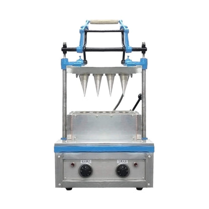 Heavy Duty Commercial 4-Mold Ice Cream Cone Maker Machine
