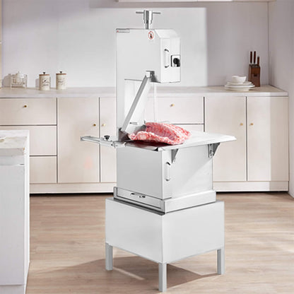Heavy Duty Commercial Electric Meat Bone Saw Cutting Band Machine With 6 Saw Blades 2200W