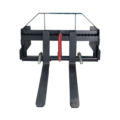 Heavy-Duty Commercial Pallet Fork Frame Hay Attachment