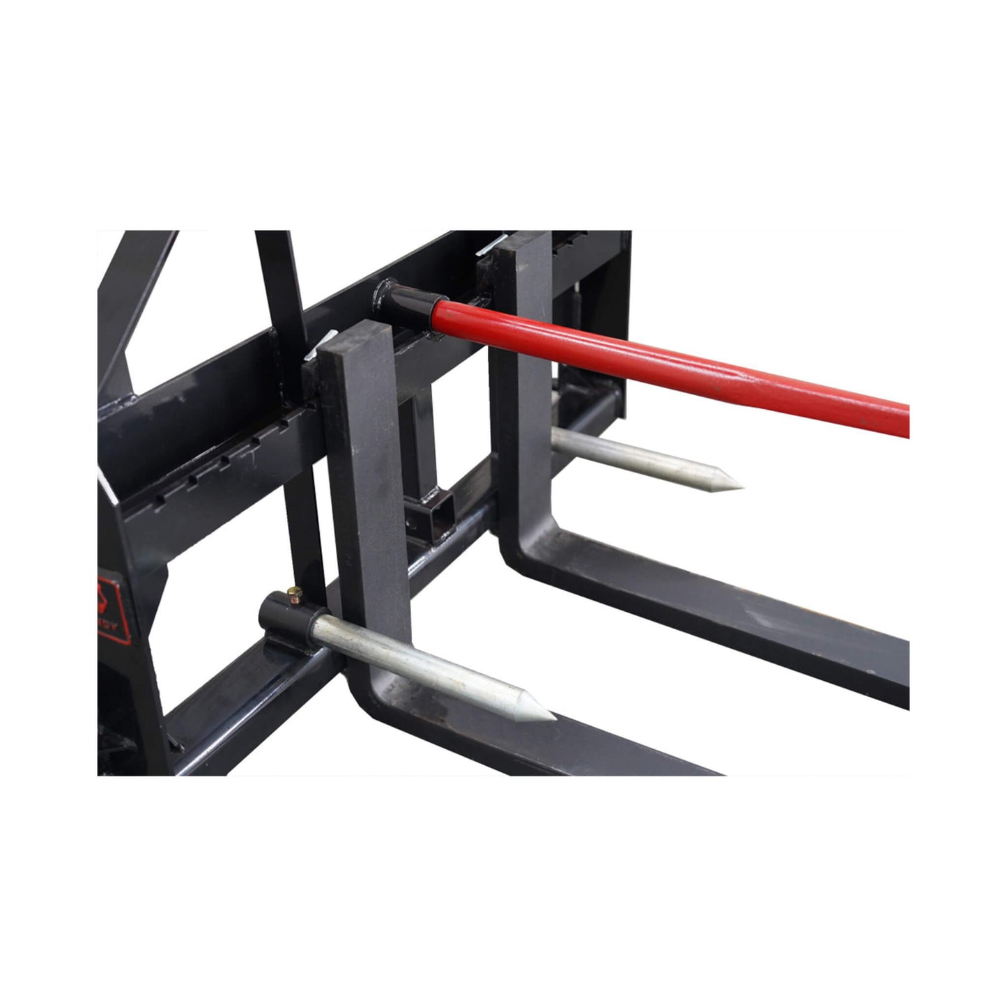 Heavy-Duty Commercial Pallet Fork Frame Hay Attachment