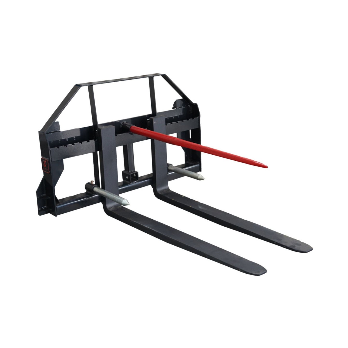 Heavy-Duty Commercial Pallet Fork Frame Hay Attachment
