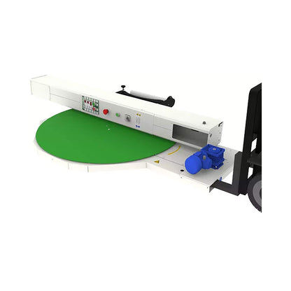 Heavy-Duty Commercial Pallet Carousel Shrink Wrapping Skid Turntable Machine