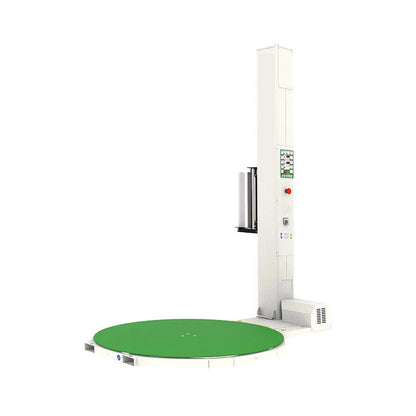Heavy-Duty Commercial Pallet Carousel Shrink Wrapping Skid Turntable Machine