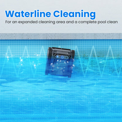 Heavy-Duty Cordless Wall Climbing Robotic Pool Vacuum Cleaner