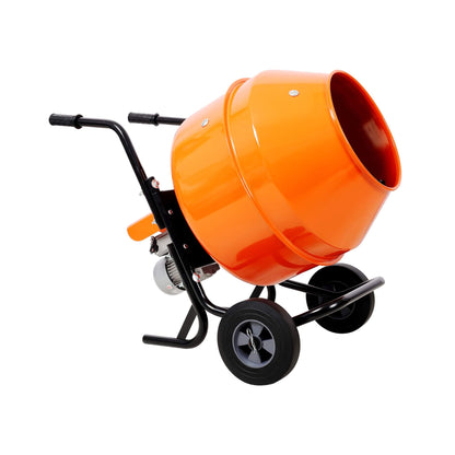 Heavy-Duty CSA Certified Portable Cement Mixer with 1/2HP Motor, 40GAL
