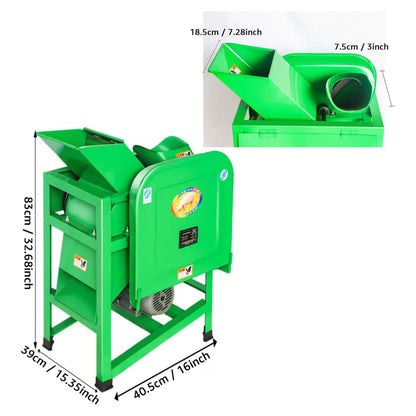 Heavy-Duty Electric Commercial Forage Harvester Hay Chopper