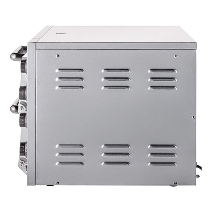 Heavy-Duty Electric Indoor Commercial Countertop Double Deck Pizza Oven 2000W