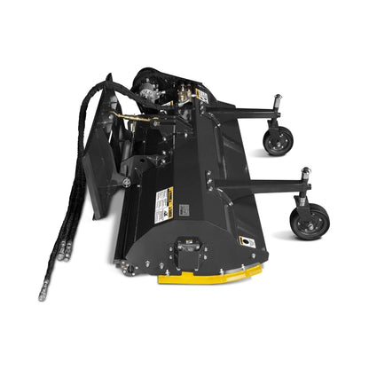 Heavy-Duty Hydraulic Flail Mower Skid Steer Attachment [3-Point Hitch CAT 2]