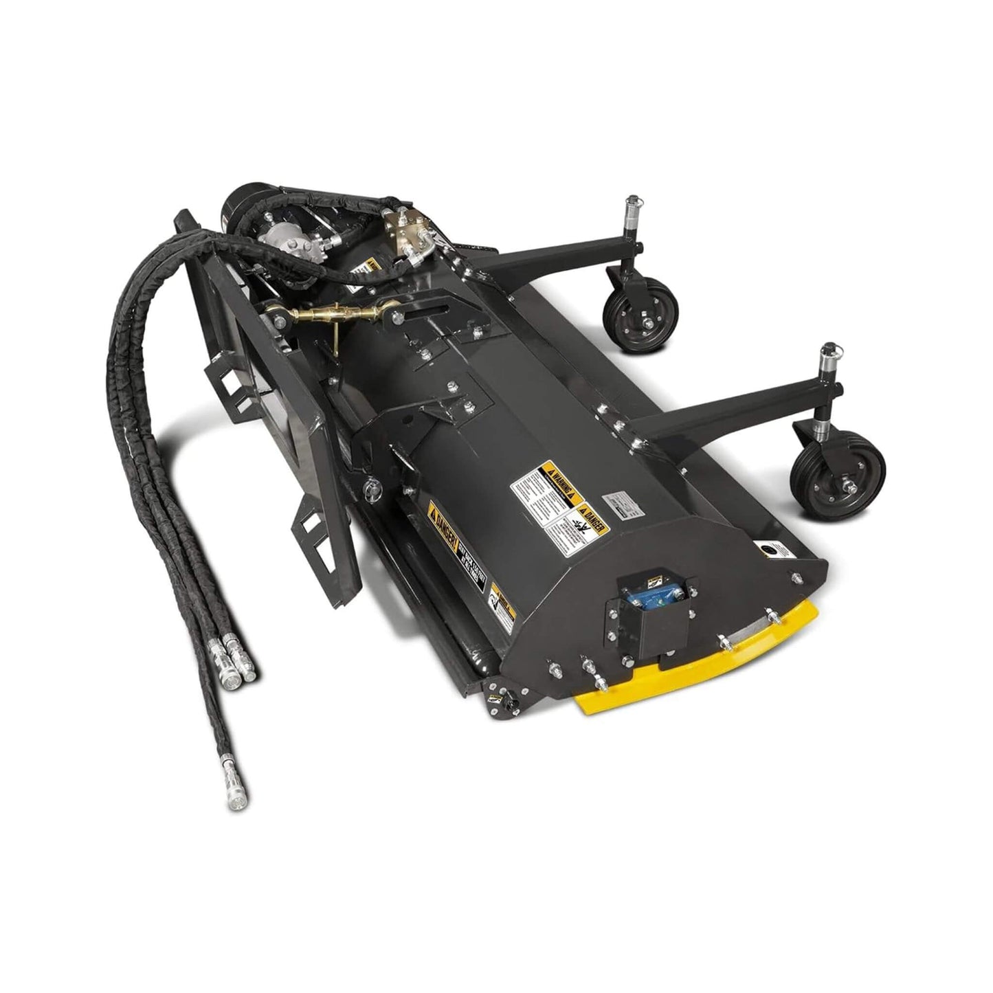 Heavy-Duty Hydraulic Flail Mower Skid Steer Attachment [3-Point Hitch CAT 2]