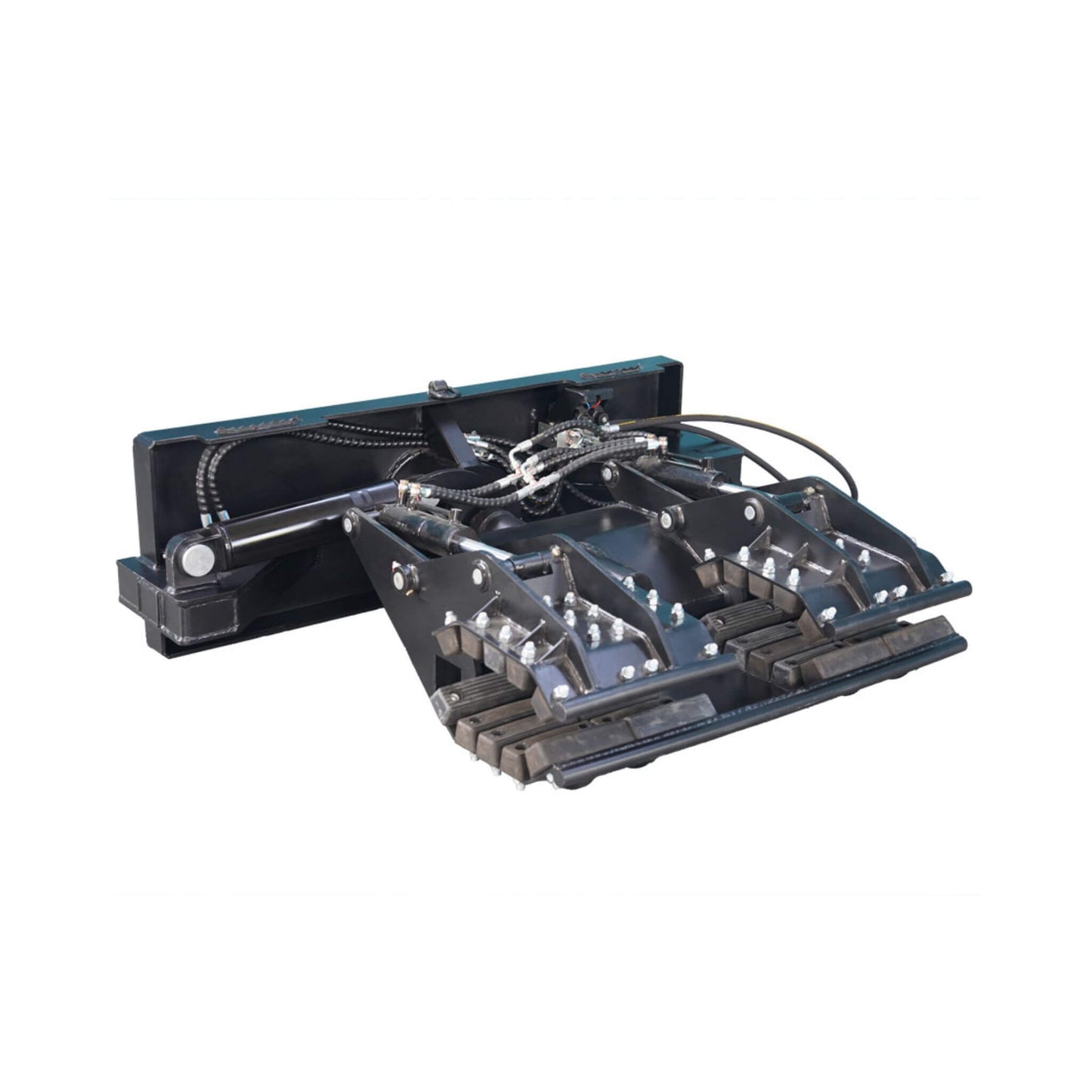 Heavy-Duty Hydraulic Grapple Rock and Pole Claw Skid Steer Attachment