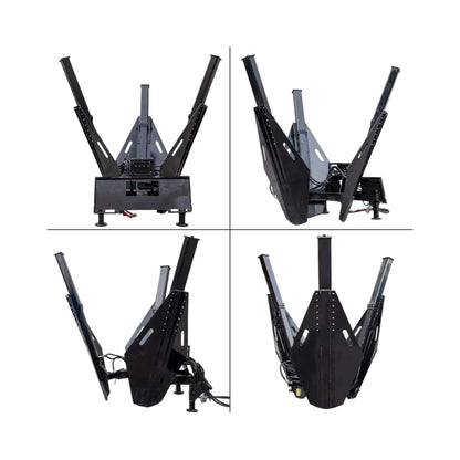 Heavy-Duty Industrial 3-Blade Tree Spade Transplanter Skid Steer Attachment