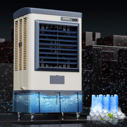 Heavy-Duty Industrial Outdoor Swamp Cooling Fan with Continuous Auto Fill