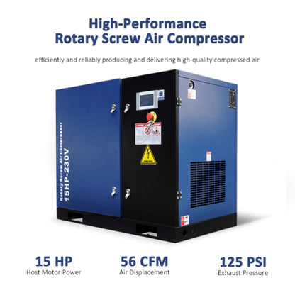 Heavy-Duty Industrial Rotary Screw Air Compressor