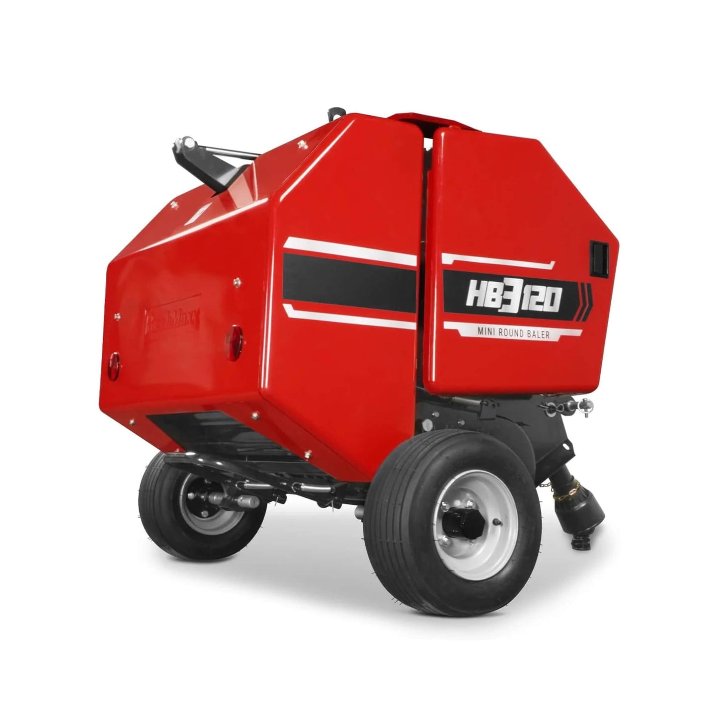 Heavy-Duty Mini Round Hay Tractor Baler with Twine Wrap