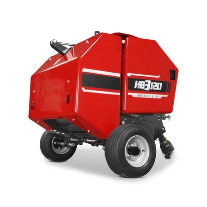 Heavy-Duty Mini Round Hay Tractor Baler with Twine Wrap