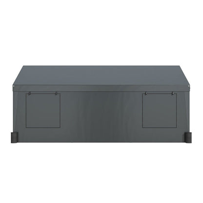 12' x 20' FT Alora Heavy-Duty Outdoor Premium Garage Tarp Canopy Shelter W/ Removable Sidewalls