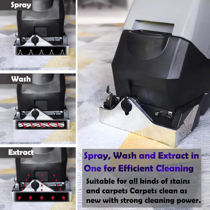 Heavy-Duty Portable Commercial 3-In-1 Wet Dry Carpet Cleaner