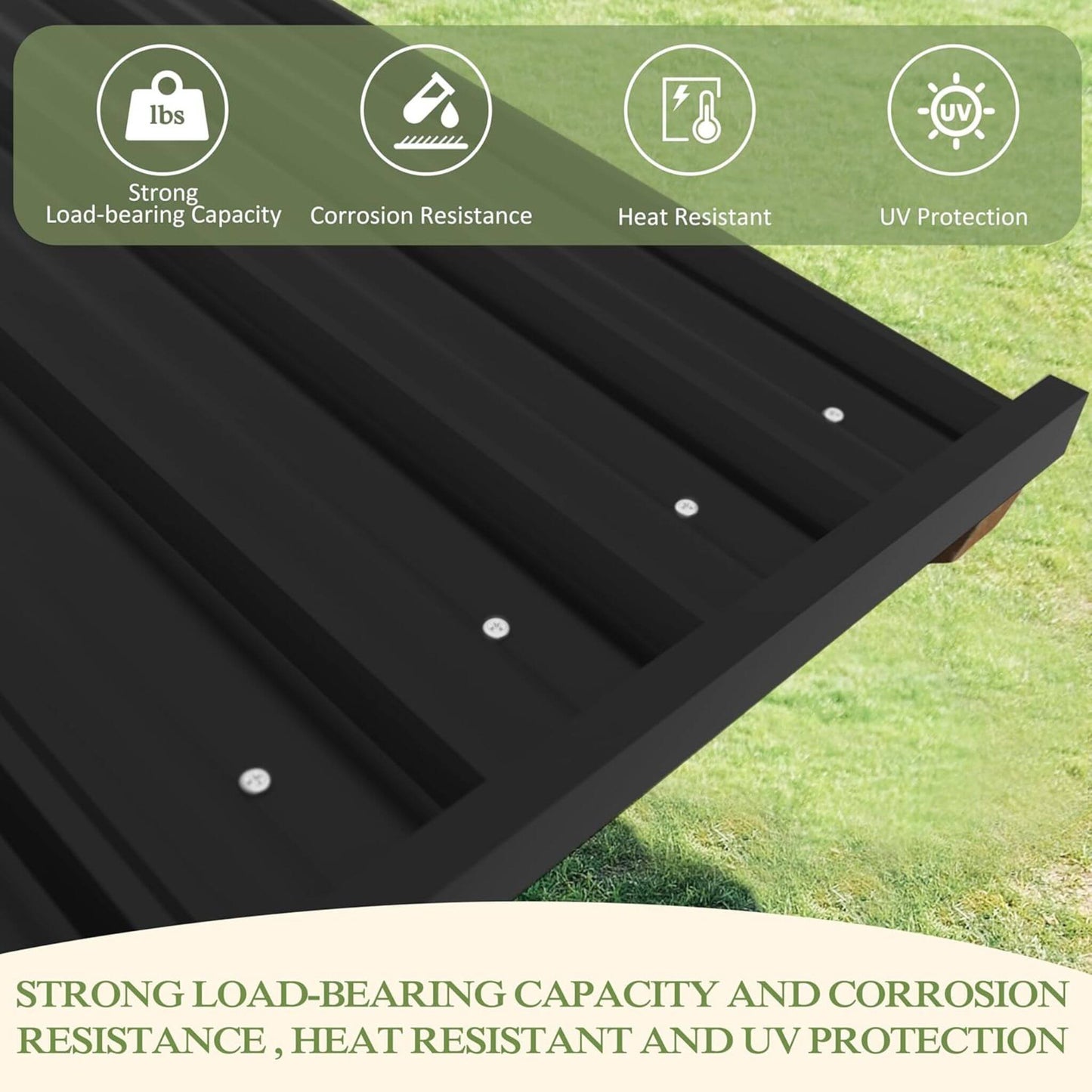 Alora Heavy-Duty Premium Wooden Grill Gazebo with Sloped Metal Roof