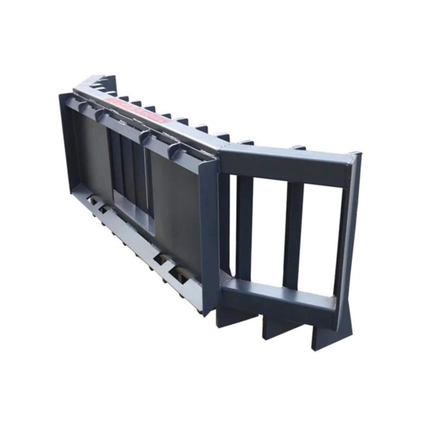 Heavy-Duty Push Stick Rake Skid Steer Attachment with Quick Attach