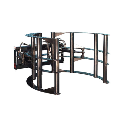 Heavy-Duty Round Hay Bale Grab Skid Steer Attachment