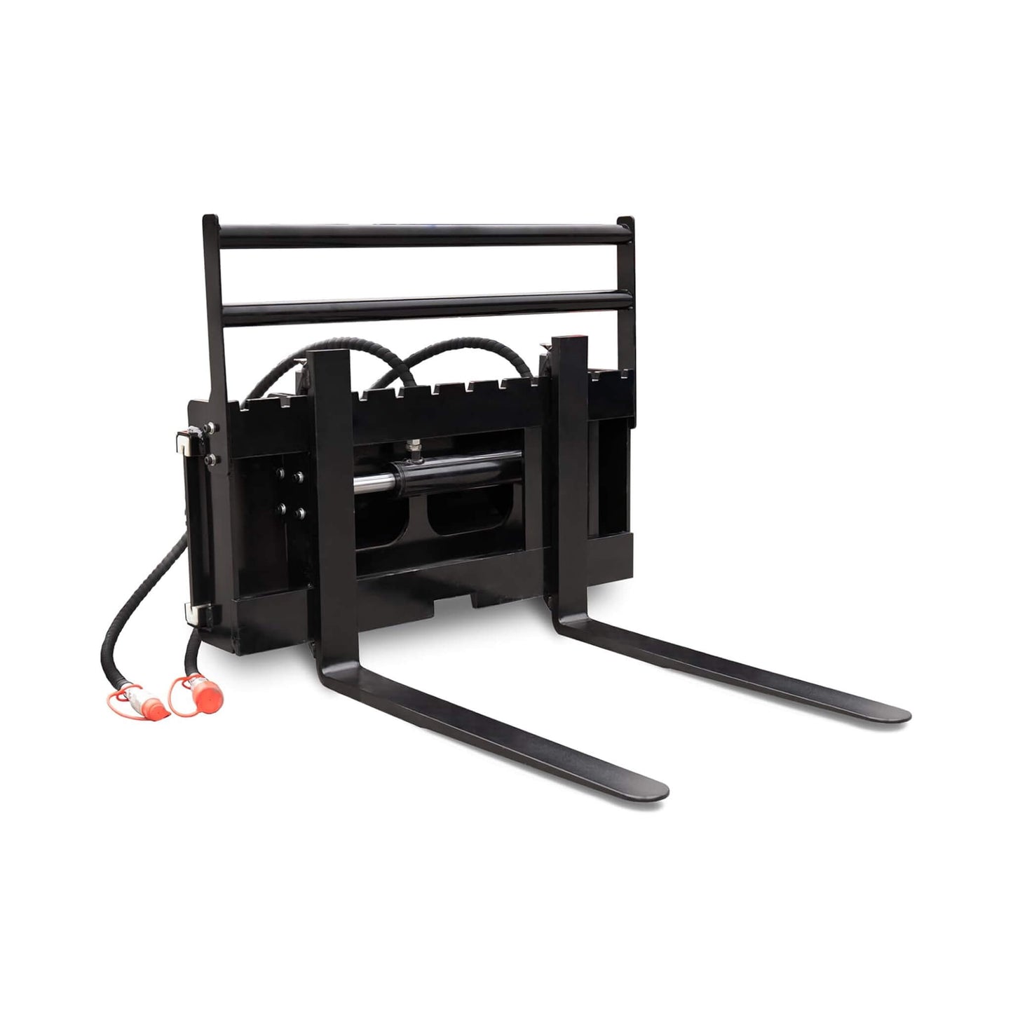 Heavy-Duty Skid Steer Pallet Fork Attachment with Lateral Shift