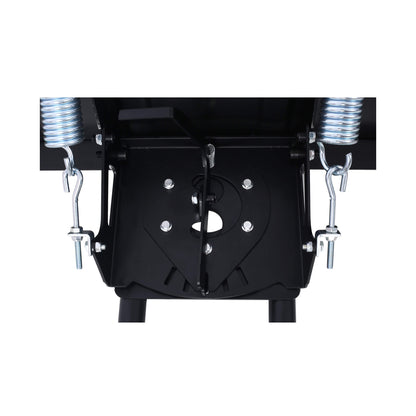 Heavy-Duty Universal ATV UTV Snow Plow Kit with Steel Blade and Universal Mount System