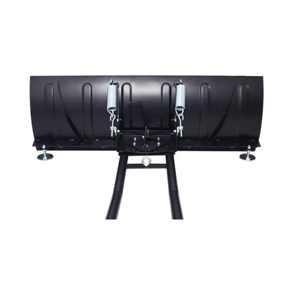 Heavy-Duty Universal ATV UTV Snow Plow Kit with Steel Blade and Universal Mount System