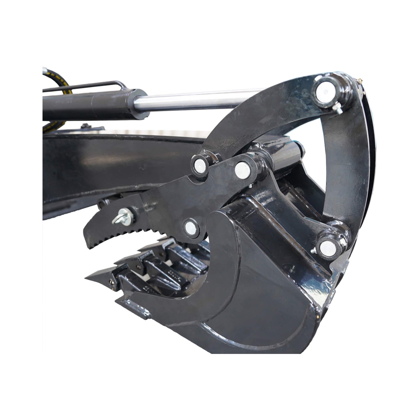 Heavy-Duty Universal Skid Steer Backhoe Digger Bucket Attachment with Universal Quick Attach Plate