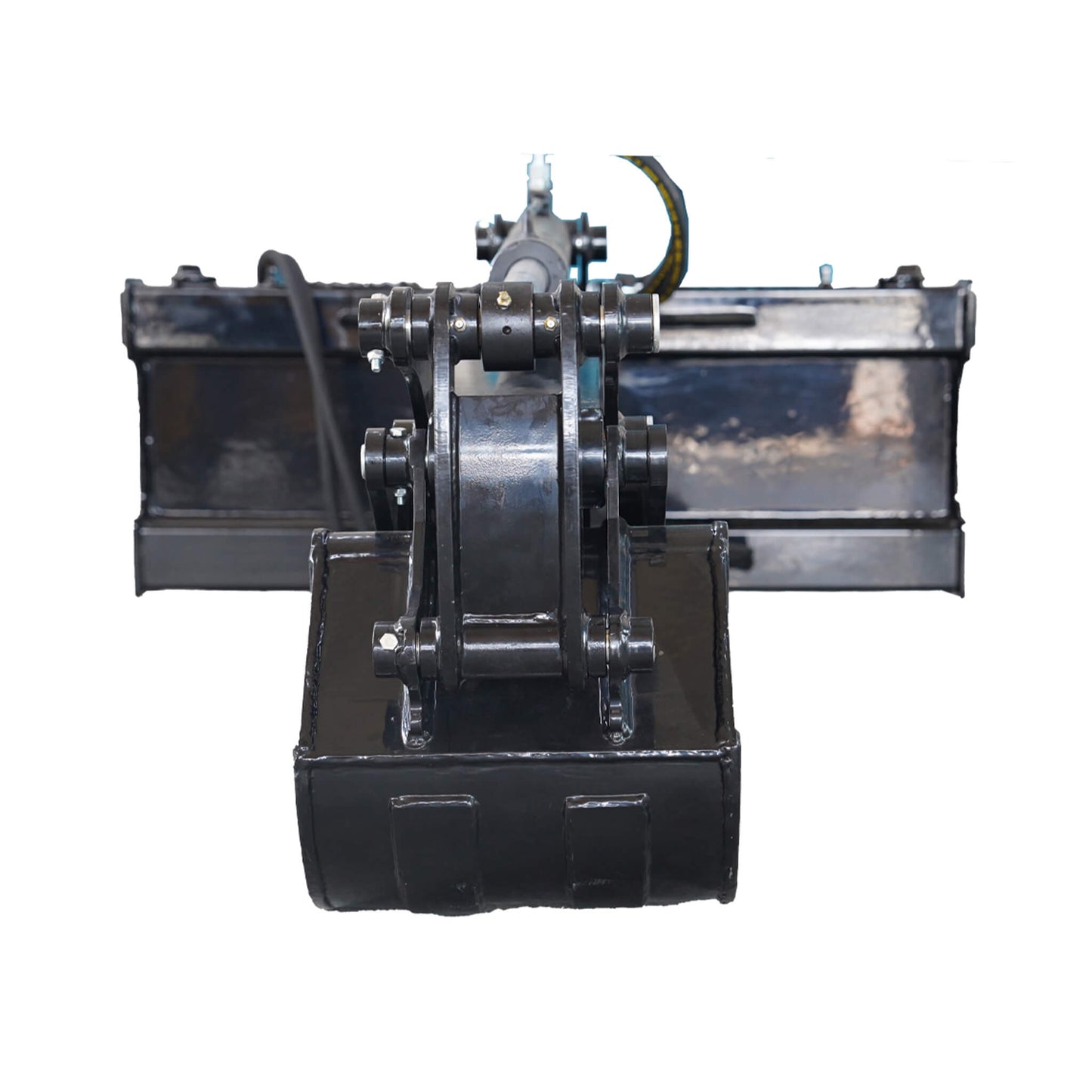 Heavy-Duty Universal Skid Steer Backhoe Digger Bucket Attachment with Universal Quick Attach Plate