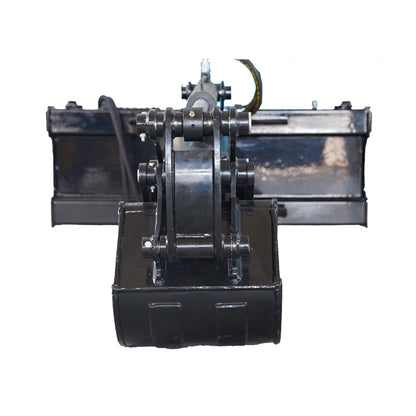Heavy-Duty Universal Skid Steer Backhoe Digger Bucket Attachment with Universal Quick Attach Plate
