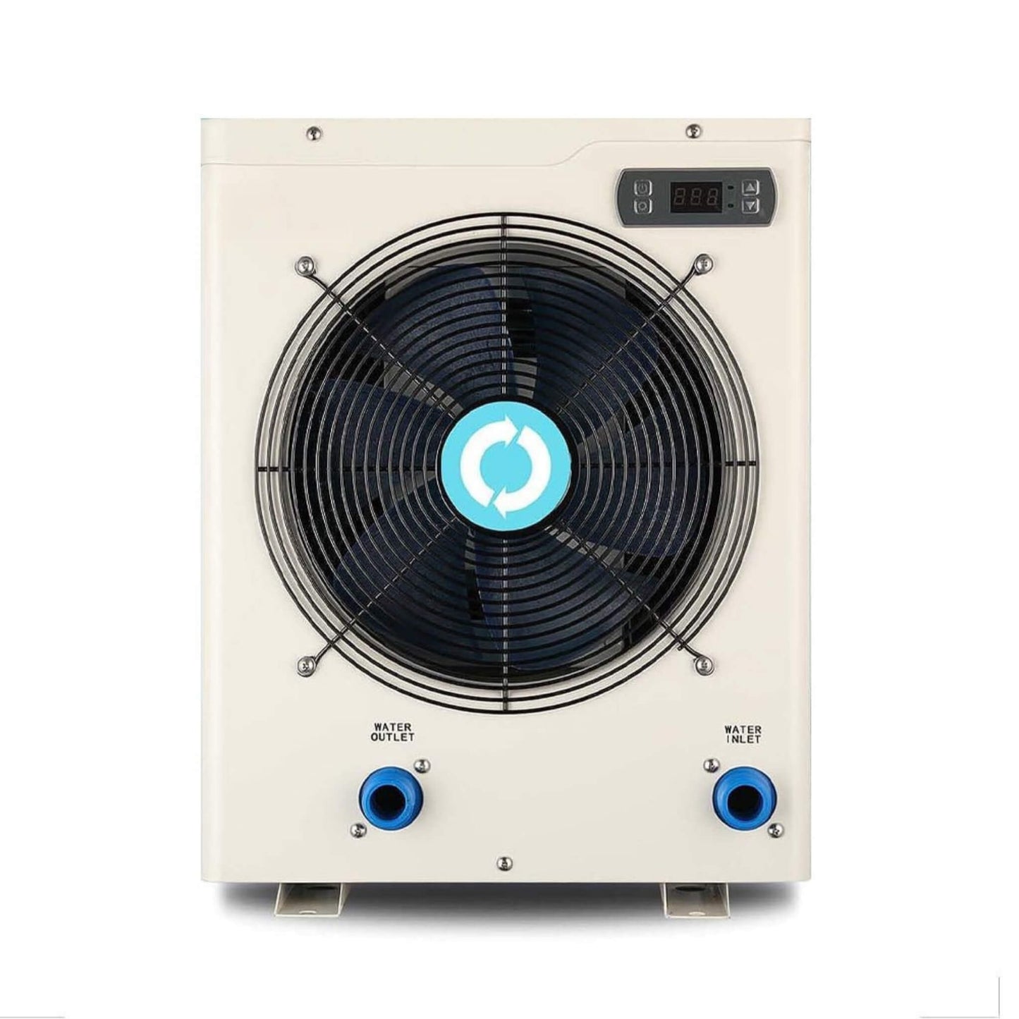 High-Output Electric Swimming Pool Heater Pump for Above and Inground Pools, 4000 Gallons