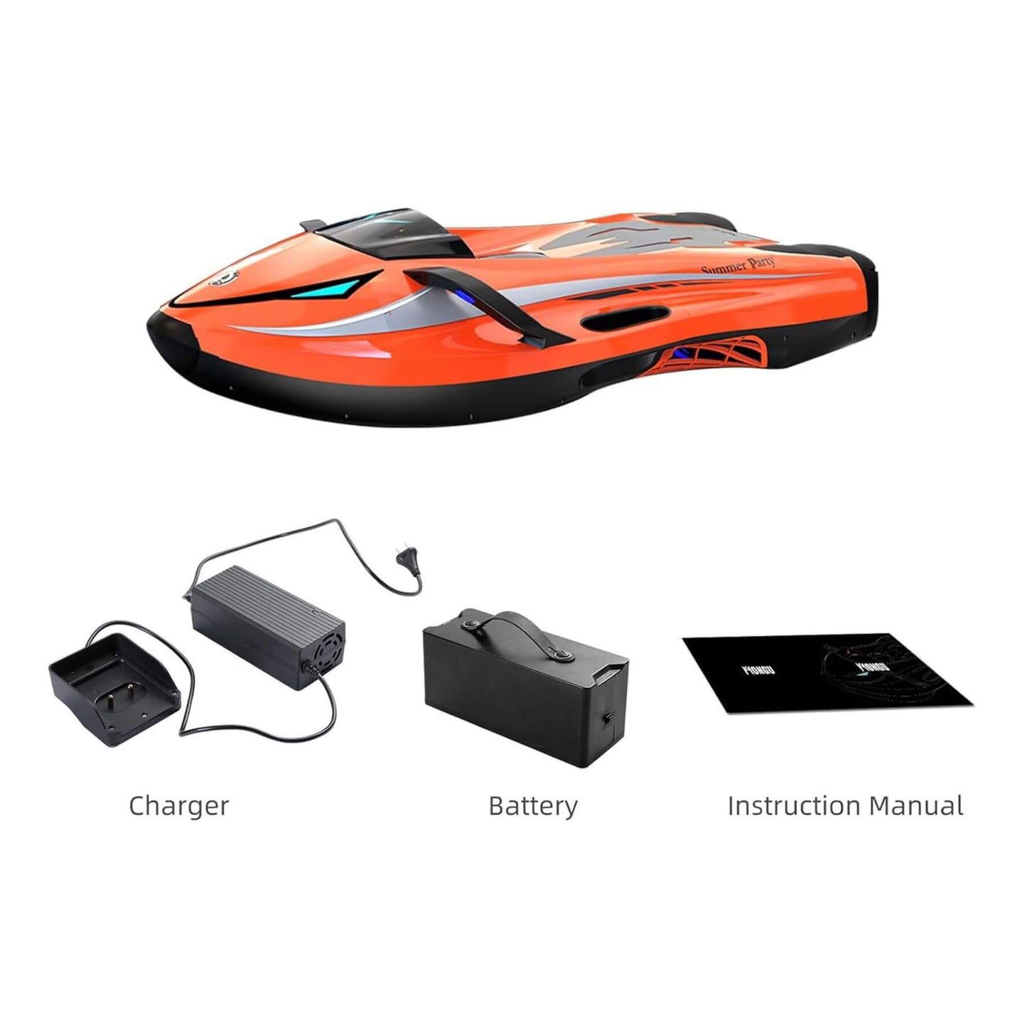 High-Performance Electric 800W Dual Motor Underwater Diving Scooter