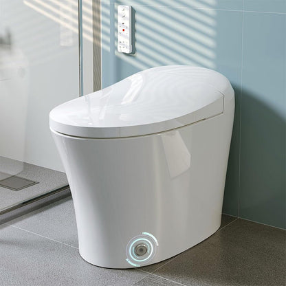 Alora Premium Smart Heated Tankless Bidet Toilet With Dual Flush System