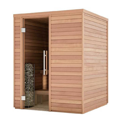 Huum Cliff Mini 4 3.5KW Electric Sauna Heater With Digital Controller & Sauna Stones
