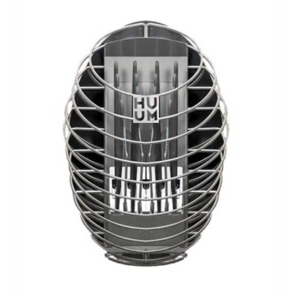 Huum Drop 240V SGS Listed Wall Mount Sauna Heater With UKU Digital Controller & Sauna Stones