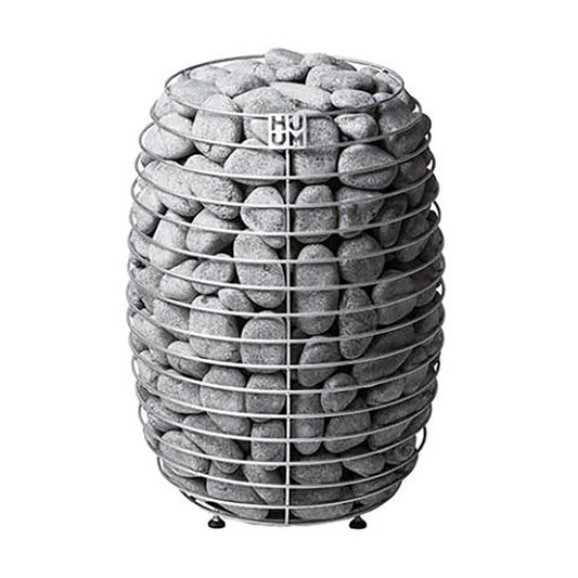Huum Hive Premium Floor-Mounted Sauna Heater With UKU Control Extension Box & Sauna Stones