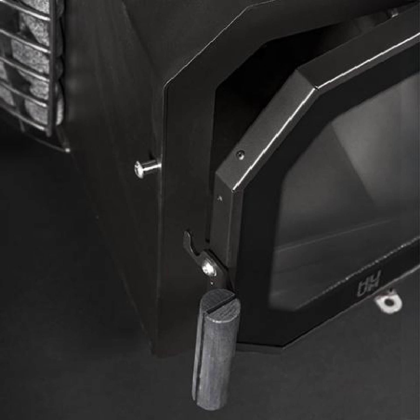 Huum Hive Flow Mini LS 8.5KW Wood-Burning Sauna Stove With Firebox Extension & Sauna Stones