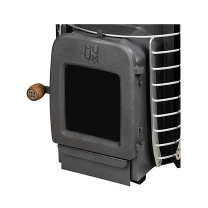 Huum Hive Heat 12KW Wood-Burning Sauna Stove With Sauna Stones