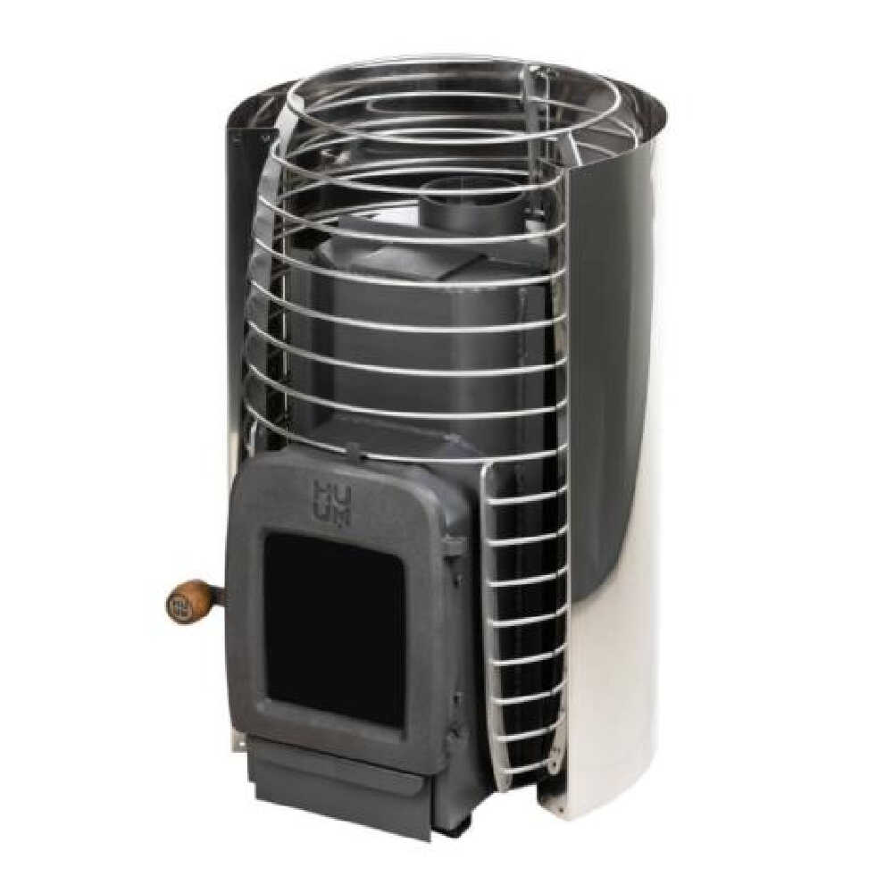 Huum Hive Heat 12KW Wood-Burning Sauna Stove With Sauna Stones
