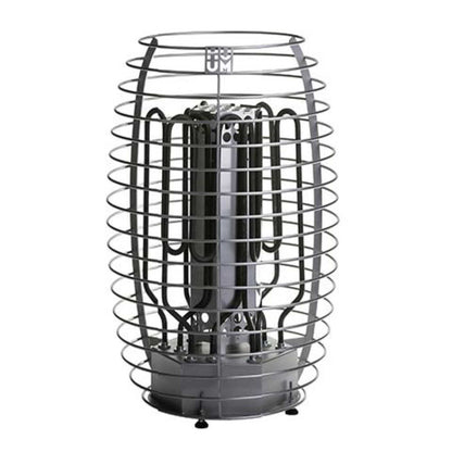 Huum Hive Mini Floor Mount Traditional Steel Sauna Heater With Digital Controller & Sauna Stones