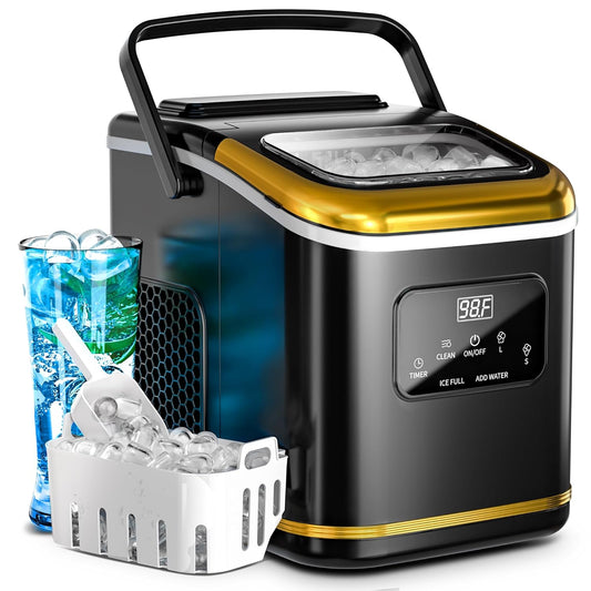 Ice Makers Countertop with LED Screen Control Panel Z5812KH