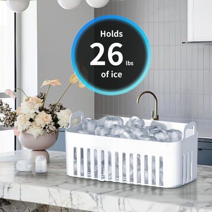 Ice Makers Countertop 26.5Lbs 24H Self-Cleaning Portable Z4701